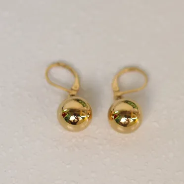 Earrings Jewelvers 18K GoldFilled Ball Dangle Earrings for Women