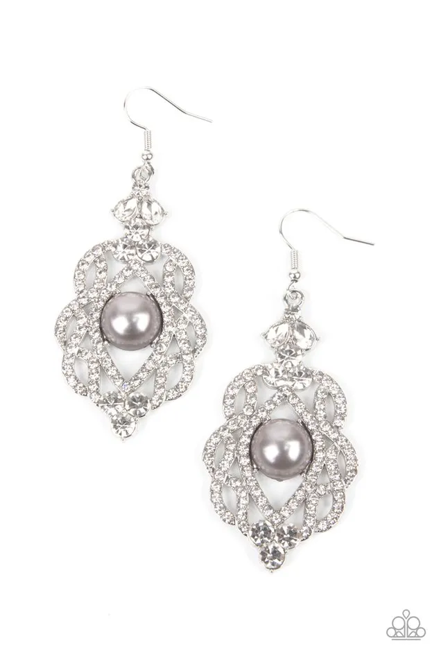Earrings Paparazzi Earring Rhinestone Renaissance Silver Paparazzi Jewelry Earrings Paparazzi Earring Rhinestone Renaissance Silver Paparazzi Jewelry