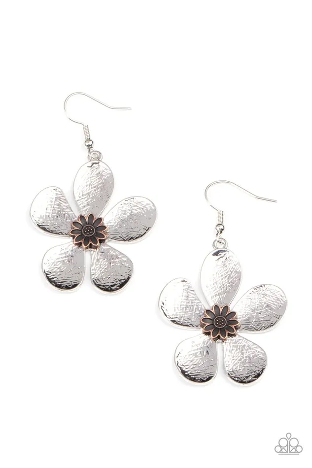 Earrings Paparazzi Jewelry Paparazzi Earring Fresh Florals Silver Earrings Paparazzi Jewelry Paparazzi Earring Fresh Florals Silver