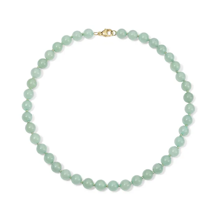 Green Aventurine Beaded Necklace SG Fine Necklaces