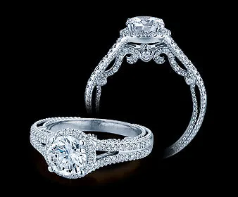Rings International Diamond Center Verragio Insignia Round Diamond Engagement Ring Setting 045 CTW Rings International Diamond Center Verragio Insignia Round Diamond Engagement Ring Setting 045 CTW
