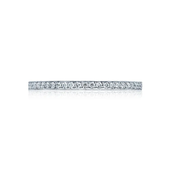 Rings Tacori 18k White Gold Sculpted Crescent Diamond Wedding Band 017 CTW International Diamond Center Rings Tacori 18k White Gold Sculpted Crescent Diamond Wedding Band 017 CTW International Diamond Center