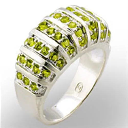 31814 HighPolished 925 Sterling Silver Ring with Synthetic Spinel in Peridot Alamode Rings 31814 HighPolished 925 Sterling Silver Ring with Synthetic Spinel in Peridot Alamode Rings