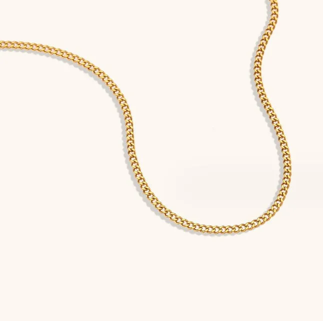 5mm Gold Cuban Chain VVS Jewelry PreStyled Sets