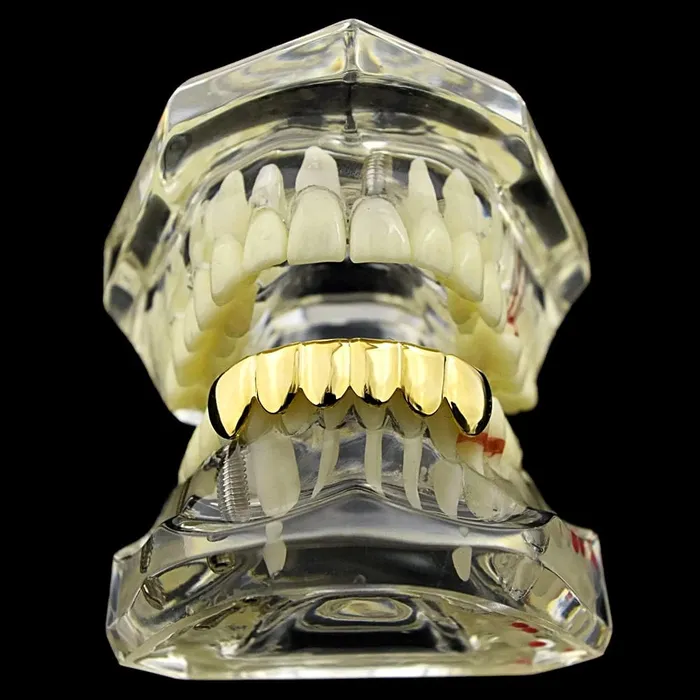 Bling Cartel Admin PreStyled Sets 14K Gold Plated Bottom Teeth Plain Grillz