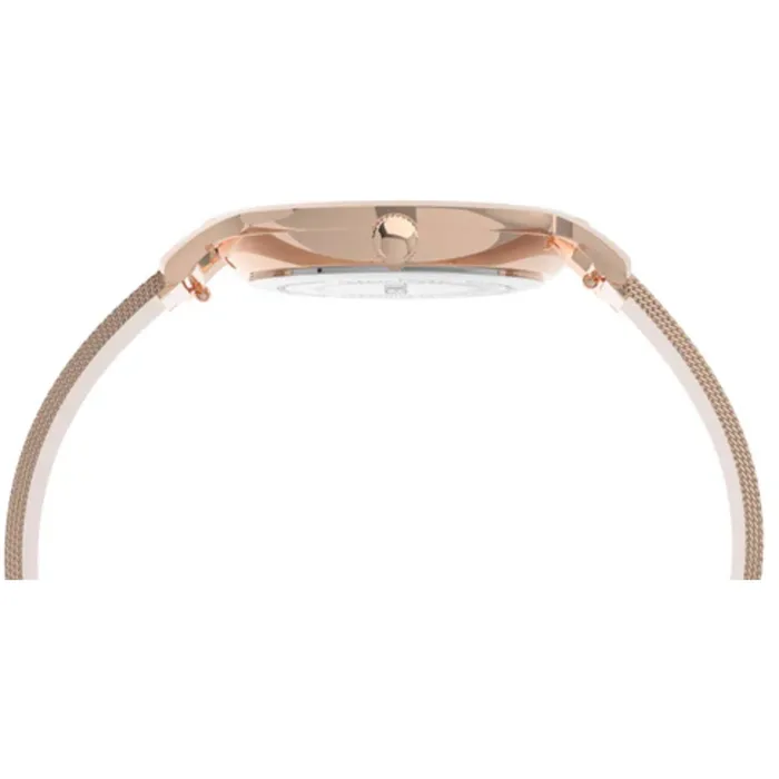 Bracelets Timex Timex Womens Watch Full Bloom Rose Gold Stainless Steel Mesh Bracelet TW2U19000 Bracelets Timex Timex Womens Watch Full Bloom Rose Gold Stainless Steel Mesh Bracelet TW2U19000