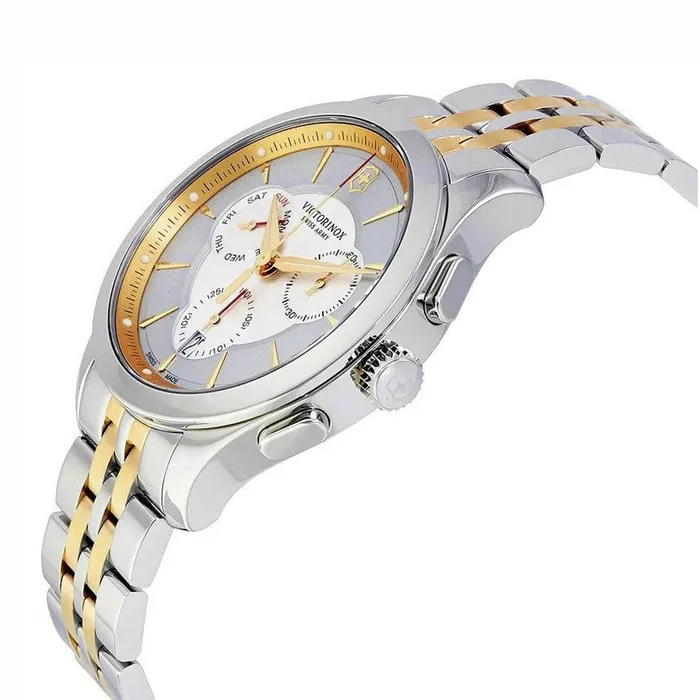 Bracelets Victorinox Swiss Army Victorinox Swiss Army Mens Chronograph Watch Alliance Two Tone Bracelet 241747 Bracelets Victorinox Swiss Army Victorinox Swiss Army Mens Chronograph Watch Alliance Two Tone Bracelet 241747