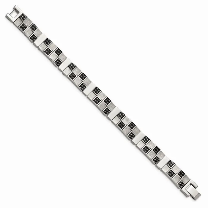 Chisel Bracelets Stainless Steel Antiqued Brushed and Polished Bracelet Chisel Bracelets Stainless Steel Antiqued Brushed and Polished Bracelet