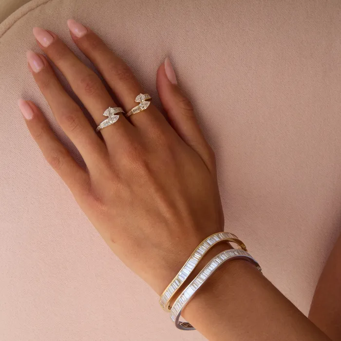 DIAMOND SATURN RING anitako Rings