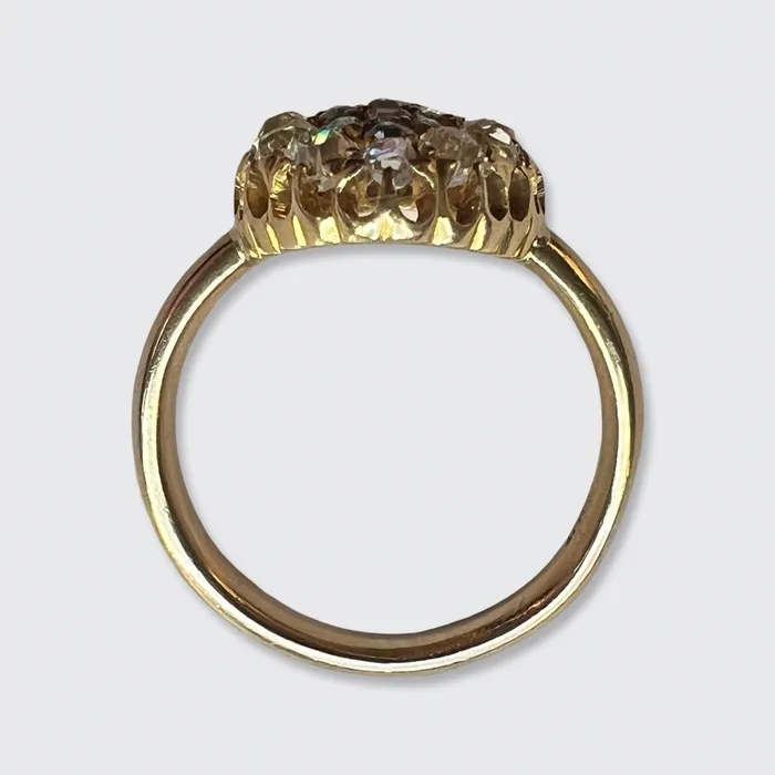 Edwardian Sapphire Diamond Marquise Ring 21stfinds Rings