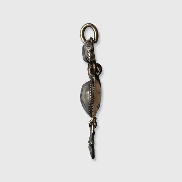 Georgian Crowned Heart Drop Pendant 21stfinds Necklaces