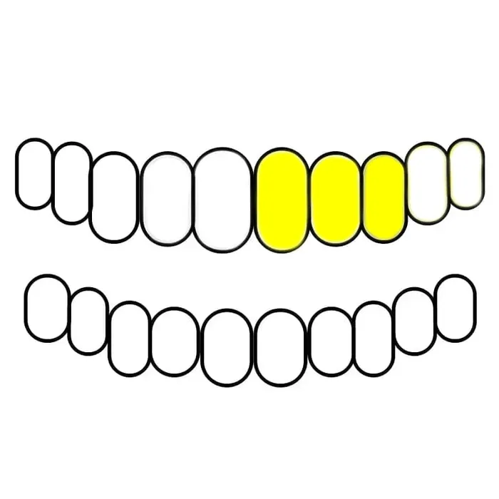 Gold Plated over 925 Sterling Silver Three Teeth Custom Grillz Bling Cartel Admin Rings