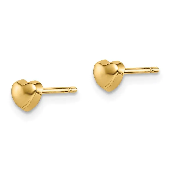 Jewelry Earrings Madi K Kids 14k Heart Post Earrings Jewelry Earrings Madi K Kids 14k Heart Post Earrings