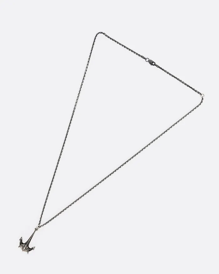 Jonahs Anchor Diamond Pendant Necklace DMD METAL Necklaces Jonahs Anchor Diamond Pendant Necklace DMD METAL Necklaces