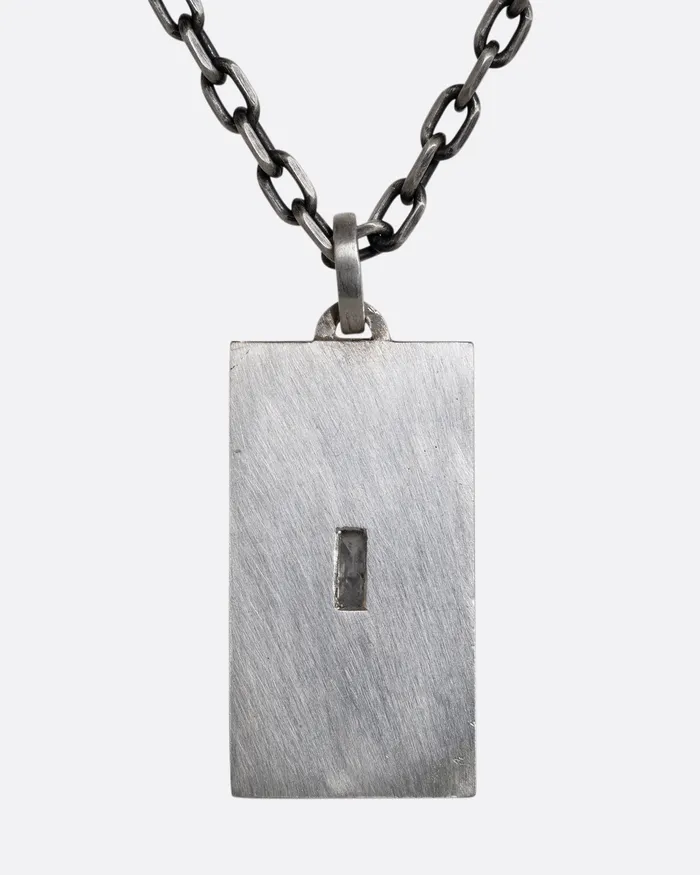 Necklaces Erro Tag Pendant Necklace DMD METAL Necklaces Erro Tag Pendant Necklace DMD METAL