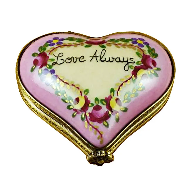 Necklaces Rochard Heart Love Always Limoges Box Rochard Limoges