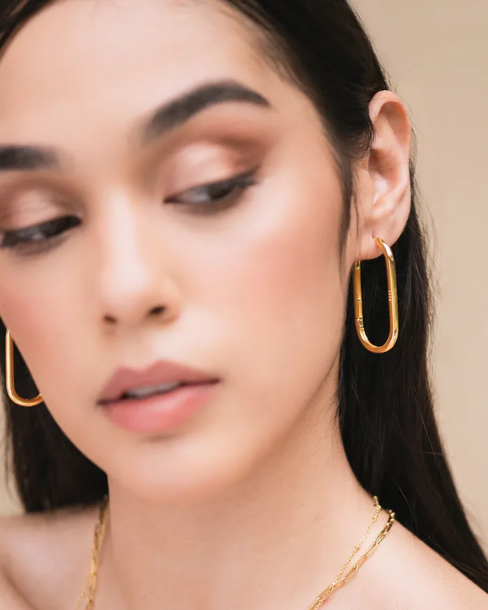 Penny Pairs PreStyled Sets Veronica Gold Hoops Penny Pairs PreStyled Sets Veronica Gold Hoops