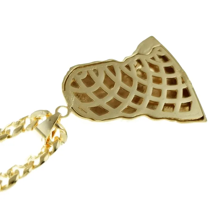 PreStyled Sets Bling Cartel Admin Huge Jumbo Jesus Bust Gold Finish Cuban Link Chain 33