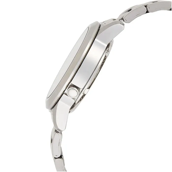 SEIKO Bracelets Seiko Mens Automatic Watch Seiko 5 Dark Blue Dial Silver Tone Bracelet SNKE61K1
