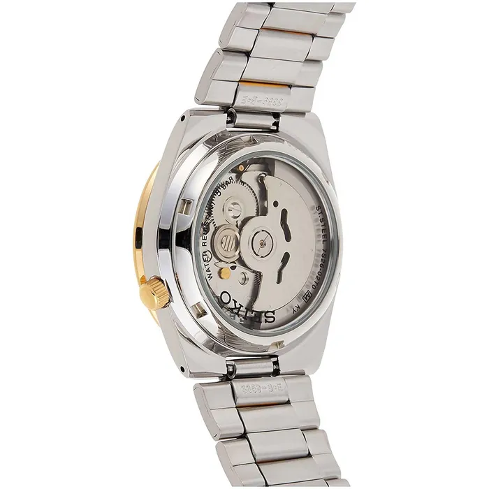 Seiko Mens Watch 5 Sports Automatic Two Tone Stainless Steel Bracelet SNKE04K1 SEIKO Bracelets Seiko Mens Watch 5 Sports Automatic Two Tone Stainless Steel Bracelet SNKE04K1 SEIKO Bracelets