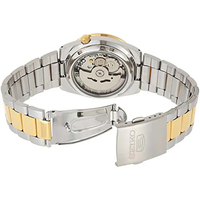 Seiko Mens Watch 5 Sports Automatic Two Tone Stainless Steel Bracelet SNKE04K1 SEIKO Bracelets Seiko Mens Watch 5 Sports Automatic Two Tone Stainless Steel Bracelet SNKE04K1 SEIKO Bracelets