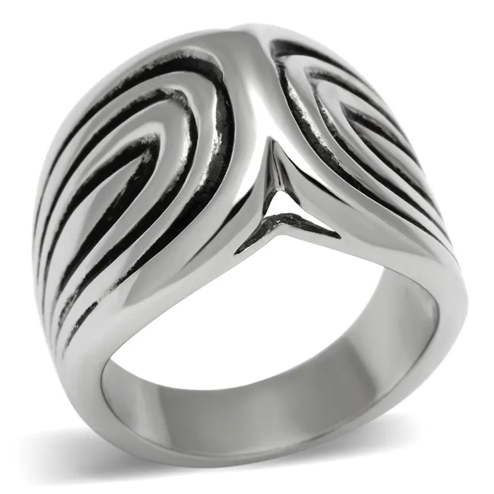 TK521 High polished no plating Stainless Steel Ring with No Stone Alamode Rings TK521 High polished no plating Stainless Steel Ring with No Stone Alamode Rings