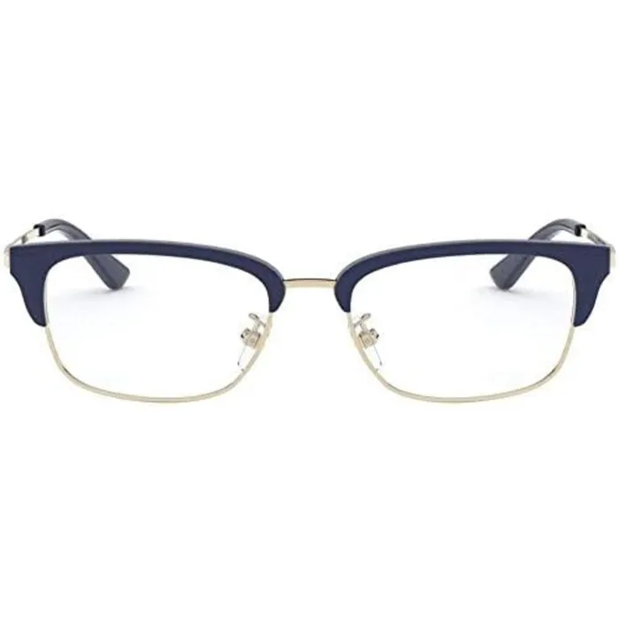 Tory Burch Tory Burch Womens Eyeglasses Gold Navy Rectangular Frame TORY BURCH 0TY1063 1789 PreStyled Sets