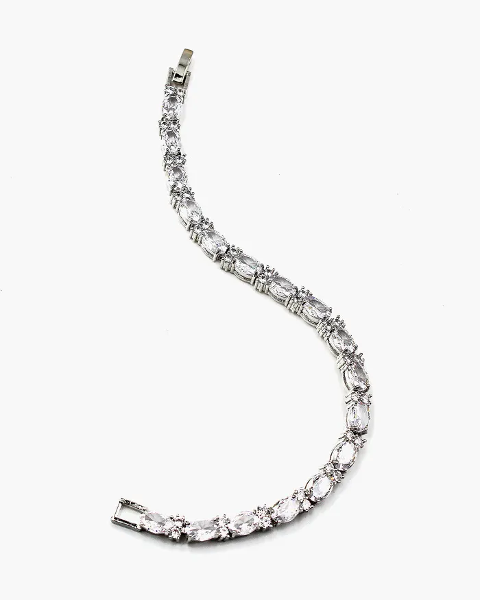 12212023 Bracelets Oval CZ Stone Tennis Bracelet 12212023 Bracelets Oval CZ Stone Tennis Bracelet