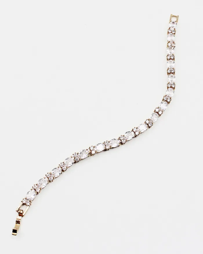 12212023 Bracelets Oval CZ Stone Tennis Bracelet 12212023 Bracelets Oval CZ Stone Tennis Bracelet