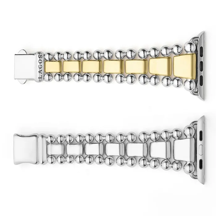 Bracelets Smart Caviar 18K Gold and Sterling Silver Watch Bracelet4249mm LAGOS