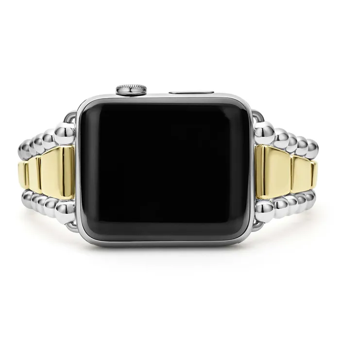 Bracelets Smart Caviar 18K Gold and Sterling Silver Watch Bracelet4249mm LAGOS