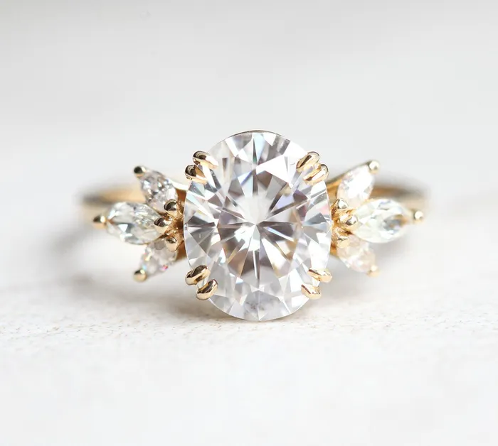 Capucinne Rings Charlize Lab Diamond Ring