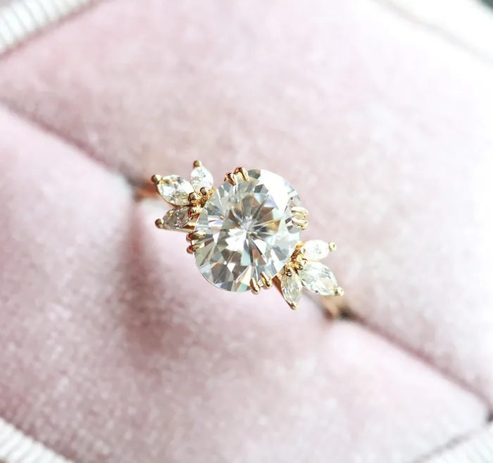 Capucinne Rings Charlize Lab Diamond Ring