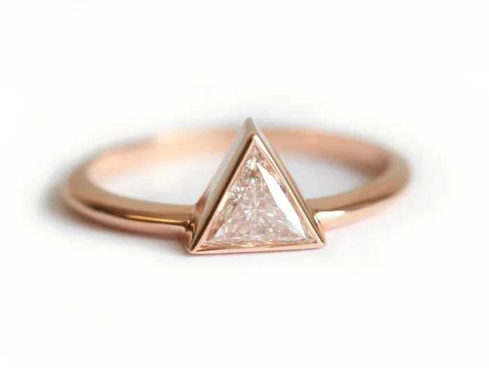 Capucinne Rings Engagement Ring Diamond Ring Set
