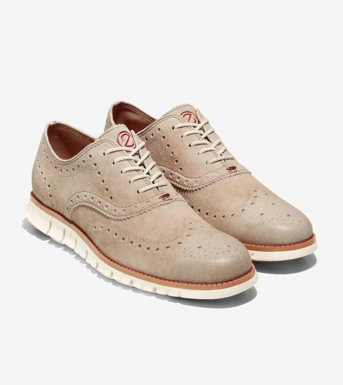 Cole Haan Mens ZERGRAND Wingtip Oxford Cole Haan Rings