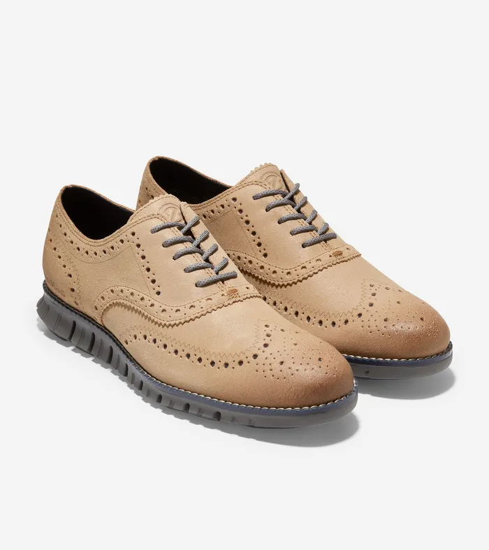 Cole Haan Mens ZERGRAND Wingtip Oxford Cole Haan Rings