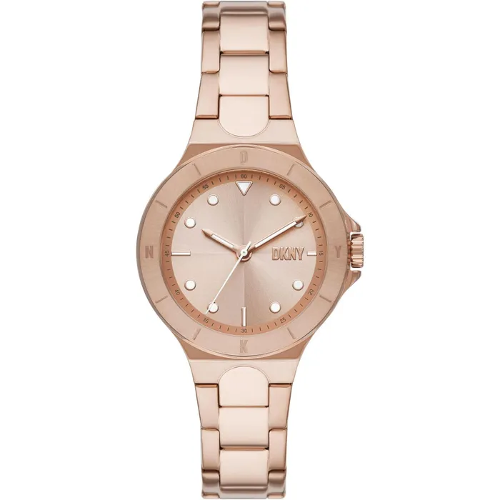 DKNY Chambers Womens Rose Gold Dial Rose Gold Stainless Steel Bracelet Watch Dkny Bracelets DKNY Chambers Womens Rose Gold Dial Rose Gold Stainless Steel Bracelet Watch Dkny Bracelets