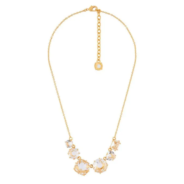 Necklaces Les Nereides Les Nereides 6 Crystal Stones Necklace Necklaces Les Nereides Les Nereides 6 Crystal Stones Necklace