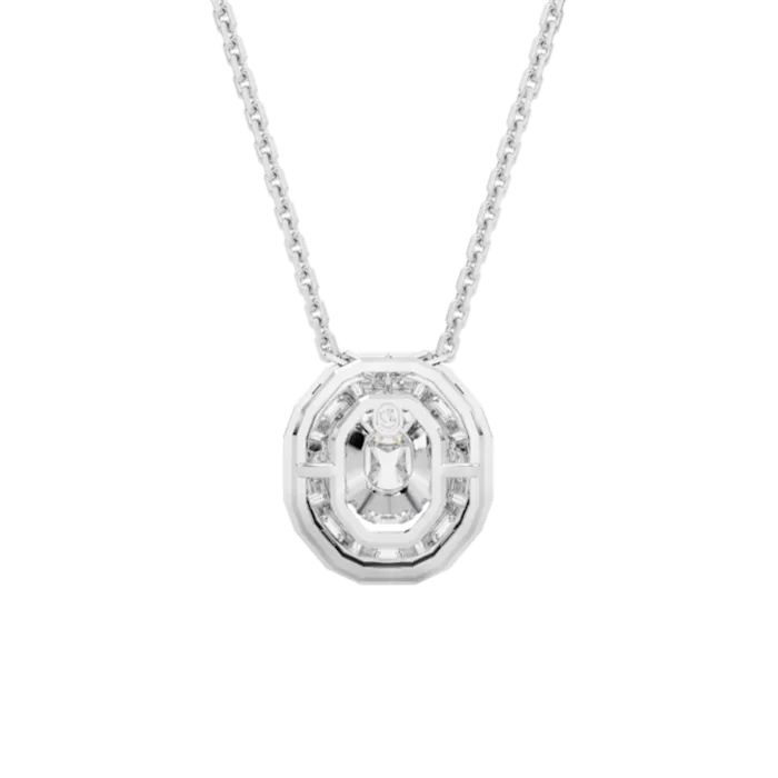 Swarovski Necklaces Swarovski Mesmera Necklace Octagon cut Small White Rhodium plated