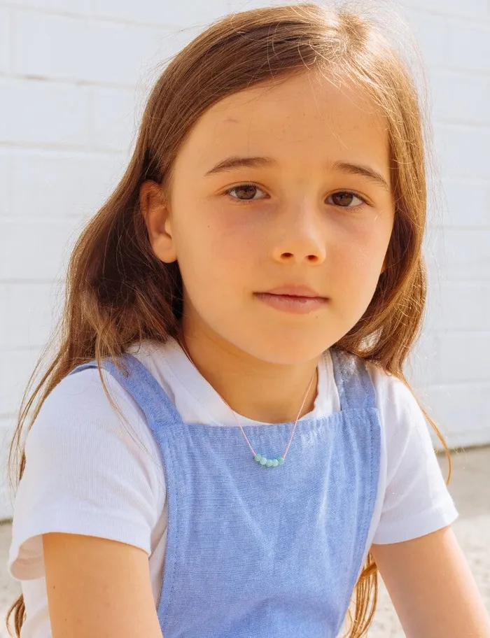 Amazonite Little Wishes KIDS Necklace for Courage SoulKu Necklaces