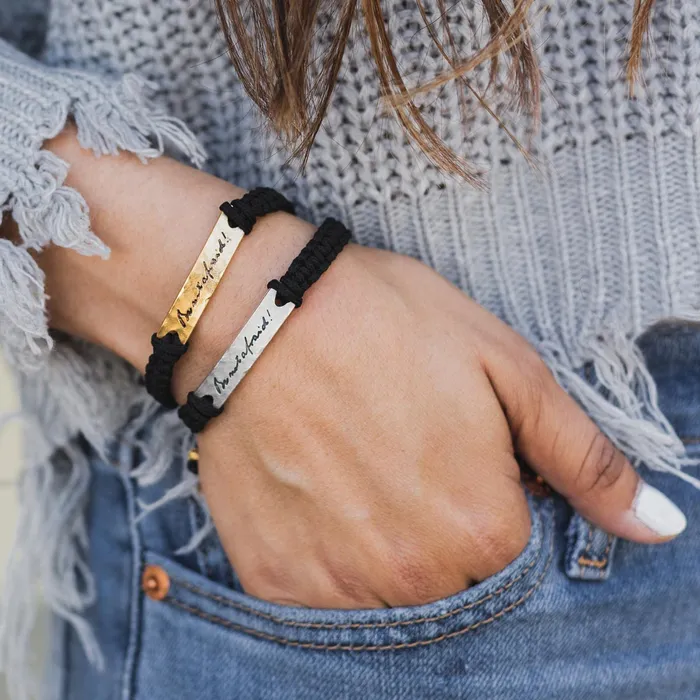 Bracelets My Saint My Hero Be Not Afraid Bracelet