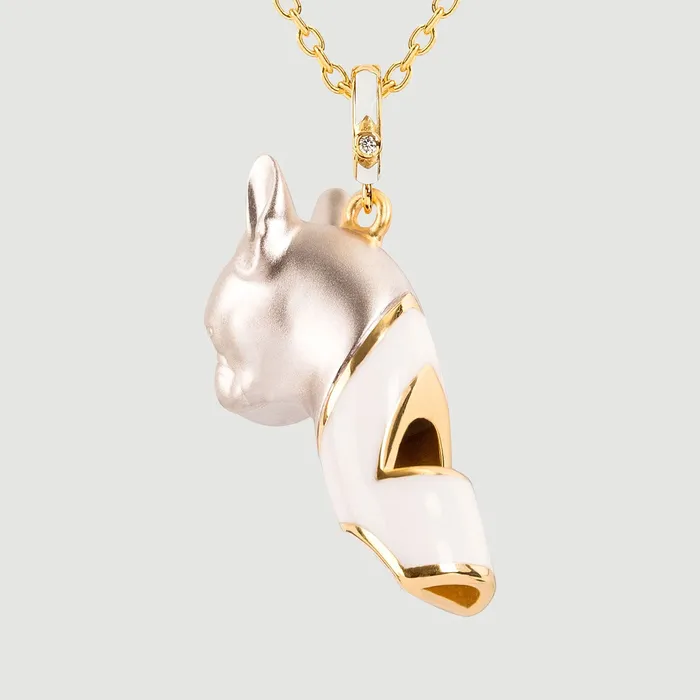 Bulldog Whistle Necklace Naimah Necklaces