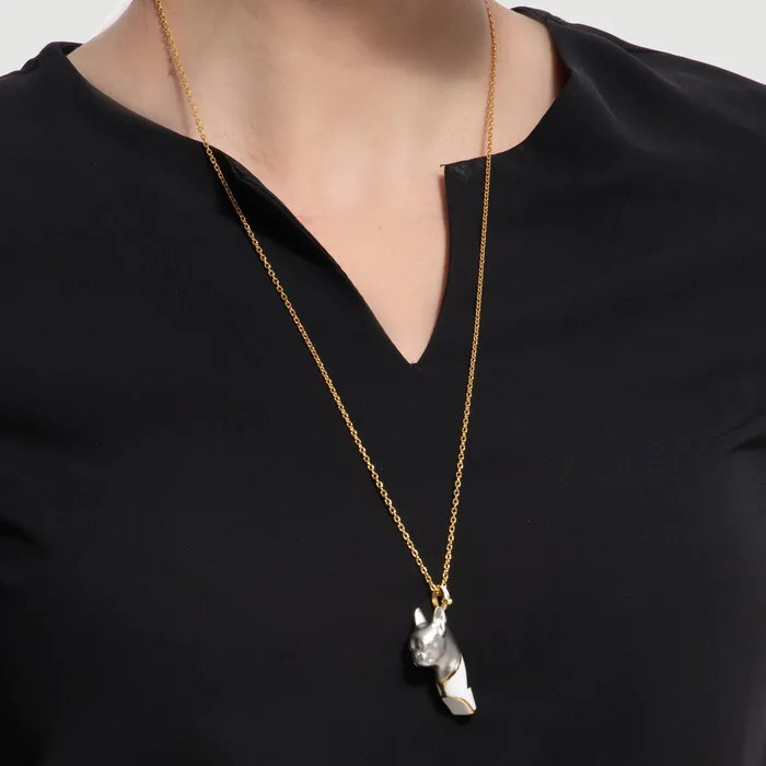 Bulldog Whistle Necklace Naimah Necklaces