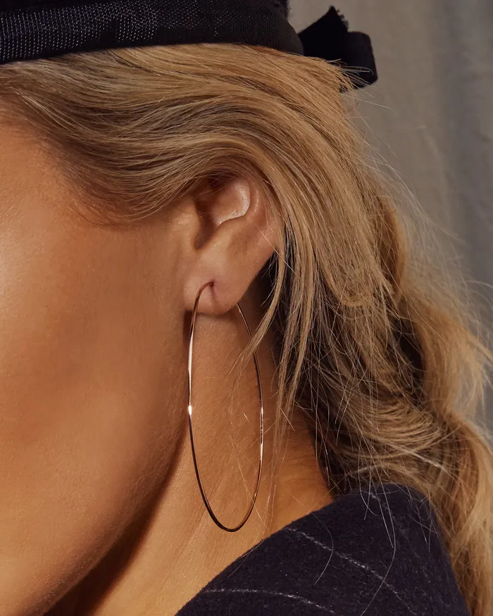 Capri Wire Hoops Gold Luv Aj PreStyled Sets