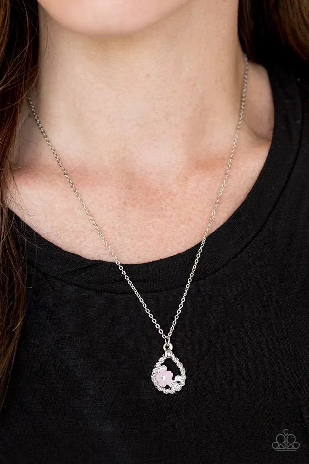Necklaces Serene Spring Showers Pink Necklace All Eyes On U Jewelry Paparazzi Accessories Necklaces Serene Spring Showers Pink Necklace All Eyes On U Jewelry Paparazzi Accessories